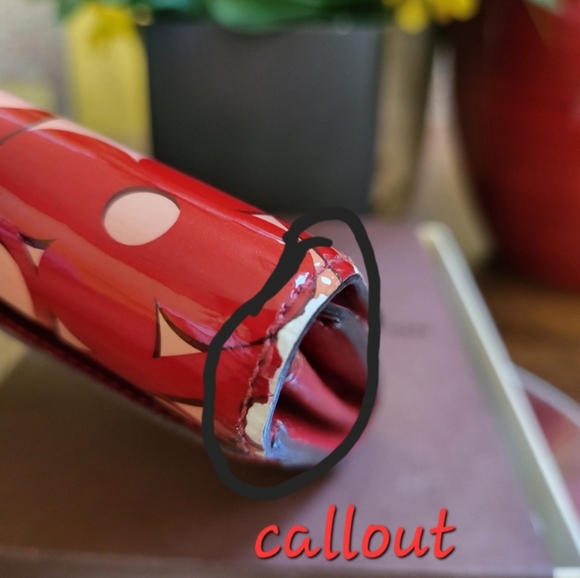 Louis Vuitton Patent Sweet Monogram Sarah Wallet Pomme D'Amour (COA) - Picture 14 of 16